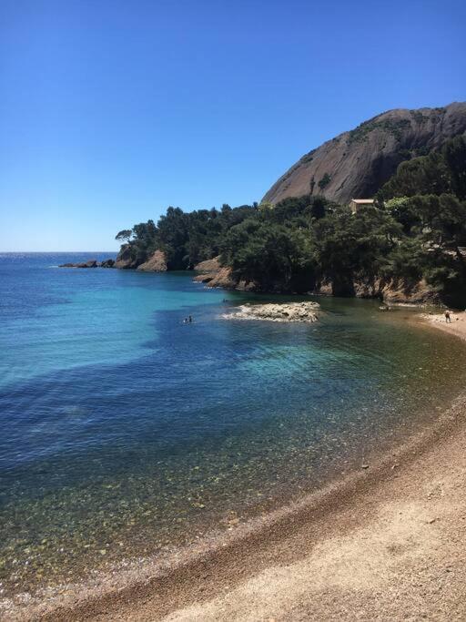 Blue Summer Vibes Mini Studio For Two, Ac, Parking, Beach At 50M, Spa Access -2 La Ciotat Buitenkant foto