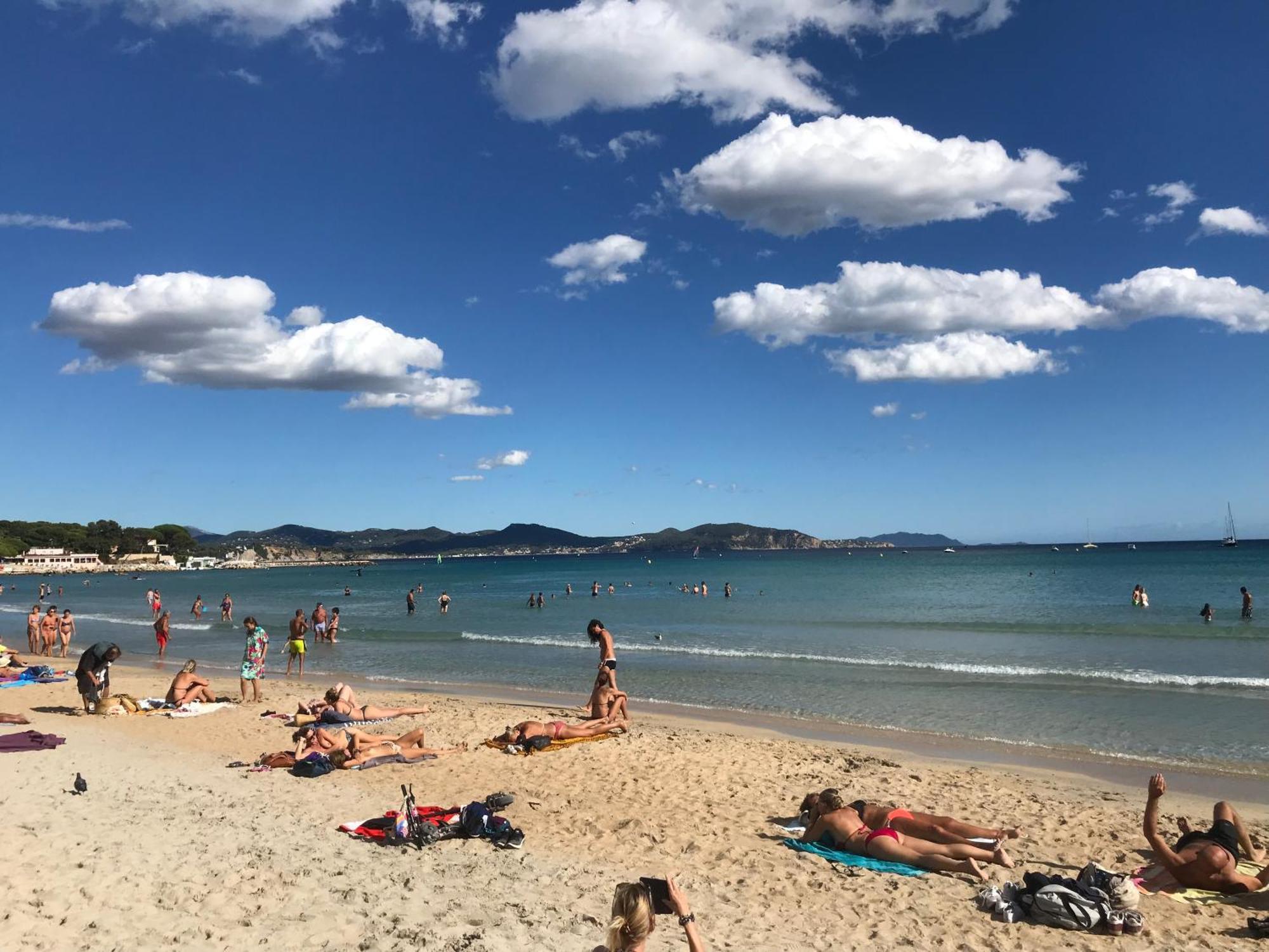 Blue Summer Vibes Mini Studio For Two, Ac, Parking, Beach At 50M, Spa Access -2 La Ciotat Buitenkant foto